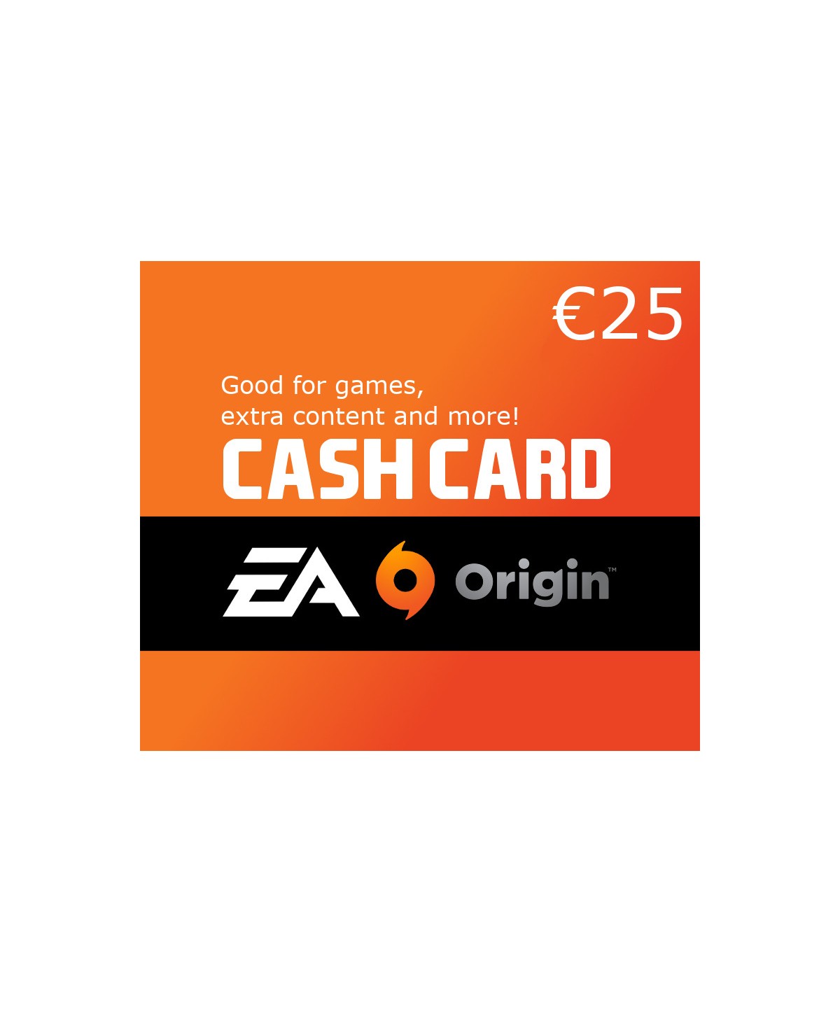EA €25 Cash Card Origin Key GERMANY